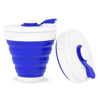 Portable Folding Silicone Cup – Telescopic Travel Coffee Cup, Lightweight & Reusable