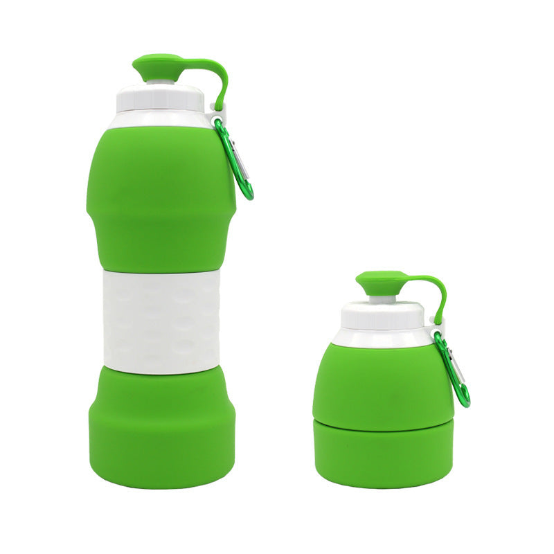 Silicone Folding Water Bottle – Portable, Lightweight, and Reusable Travel Bottle