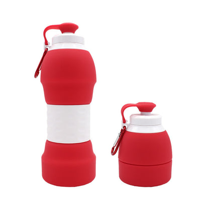 Silicone Folding Water Bottle – Portable, Lightweight, and Reusable Travel Bottle