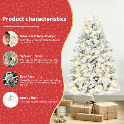 Discounted Artificial PVC Snow Christmas Tree – Mall Window Decoration Cedar Tree for Christmas Supplies