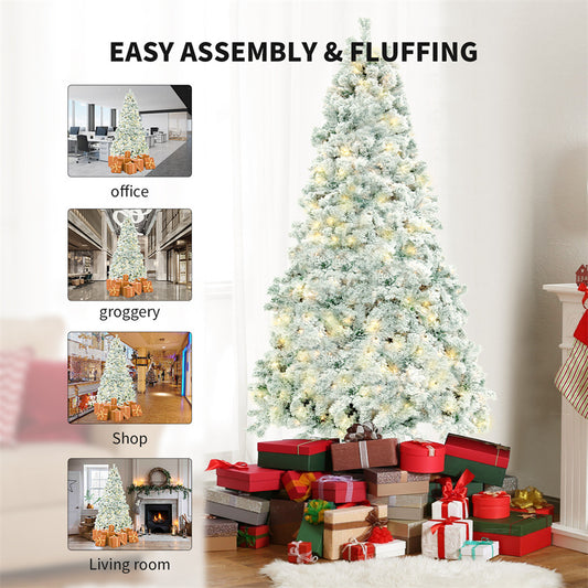 Discounted Artificial PVC Snow Christmas Tree – Mall Window Decoration Cedar Tree for Christmas Supplies