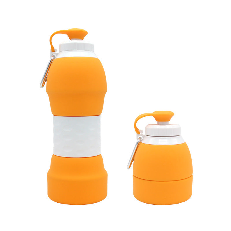 Silicone Folding Water Bottle – Portable, Lightweight, and Reusable Travel Bottle