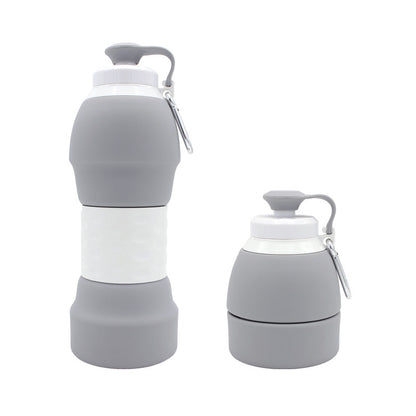 Silicone Folding Water Bottle – Portable, Lightweight, and Reusable Travel Bottle