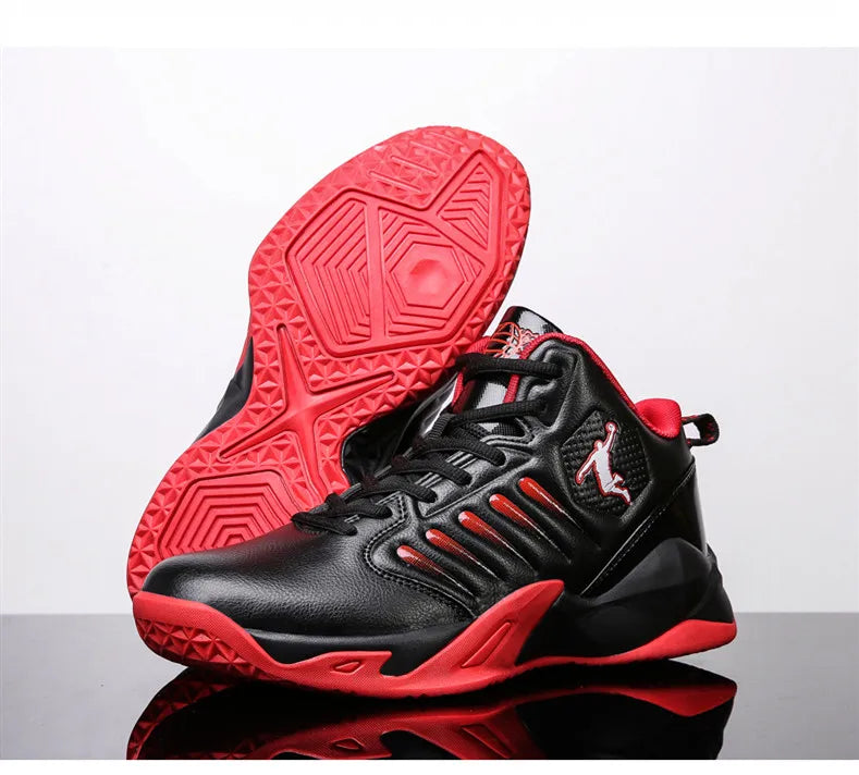 Men's Basketball Shoes – Breathable, Cushioned, Non-Slip Athletic Sneakers for Sports, Gym, and Training, Unisex Design