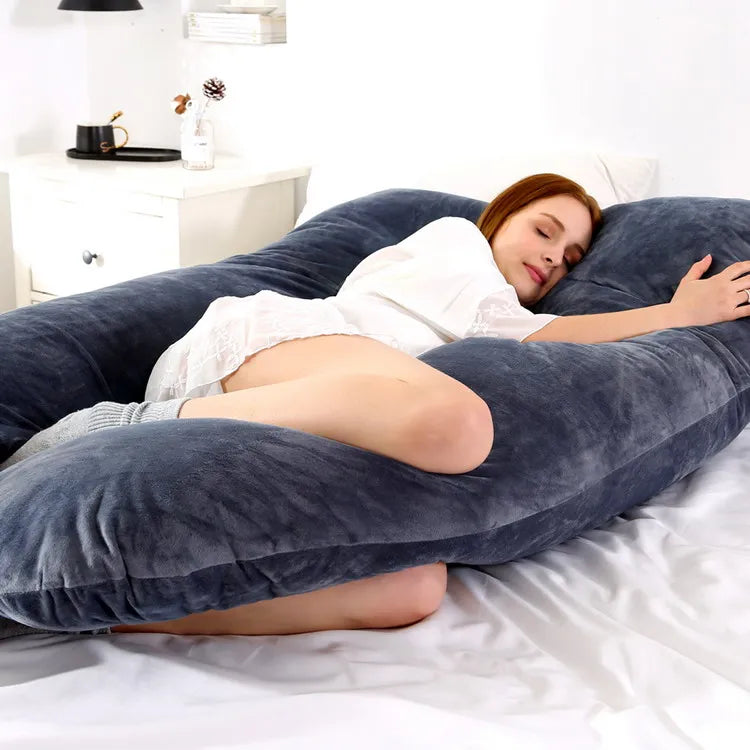 Pregnancy Pillow – Soft Maternity Support Cushion for Pregnant Women, Breastfeeding & Sleep Comfort