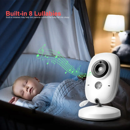 VB603 Video Baby Monitor – 2.4G Wireless with 3.2'' LCD, Two-Way Audio, Night Vision, and Security Camera