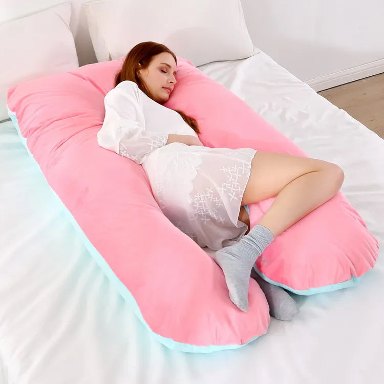 Pregnancy Pillow – Soft Maternity Support Cushion for Pregnant Women, Breastfeeding & Sleep Comfort