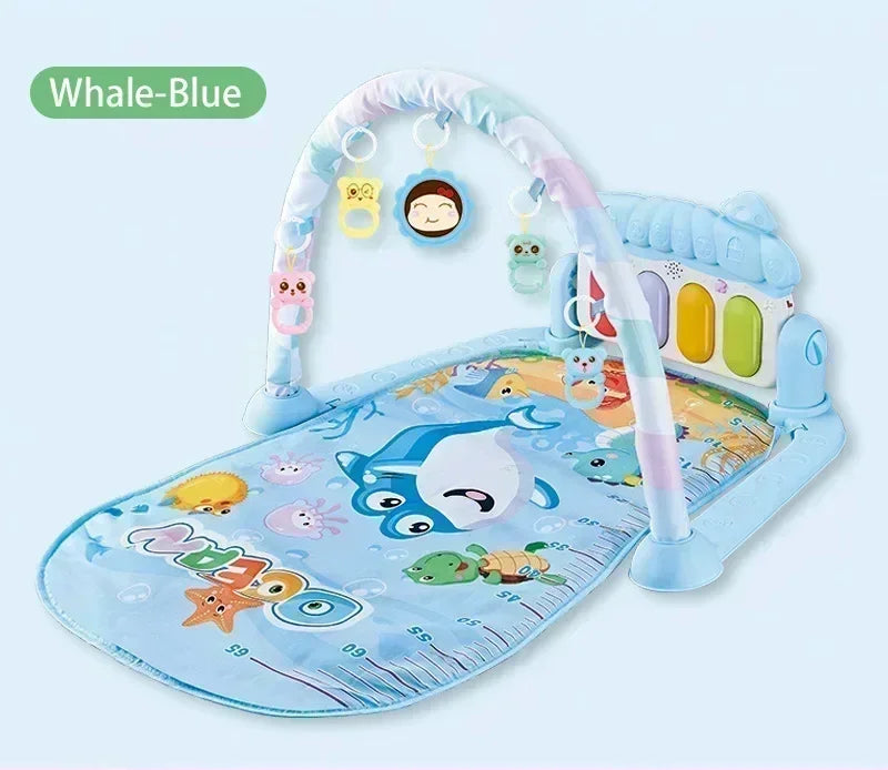 Baby Music Pedal Piano Play Mat – Newborn & Toddler Toy, 0-1 Years, Perfect Christmas Gift & Maternity Product