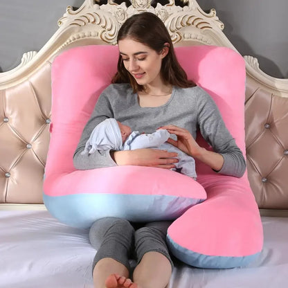 Pregnancy Pillow – Soft Maternity Support Cushion for Pregnant Women, Breastfeeding & Sleep Comfort