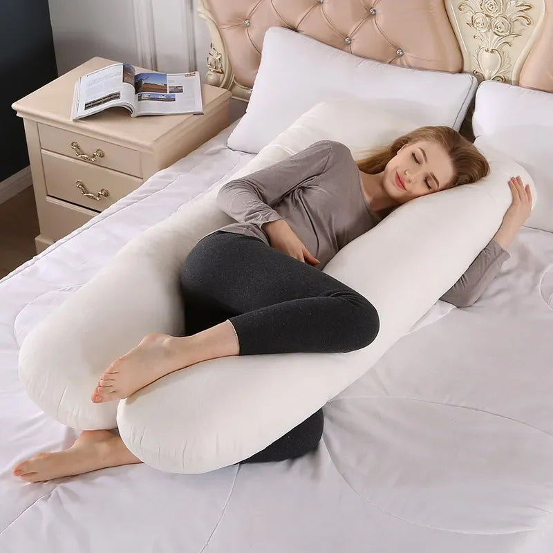 Pregnancy Pillow – Soft Maternity Support Cushion for Pregnant Women, Breastfeeding & Sleep Comfort