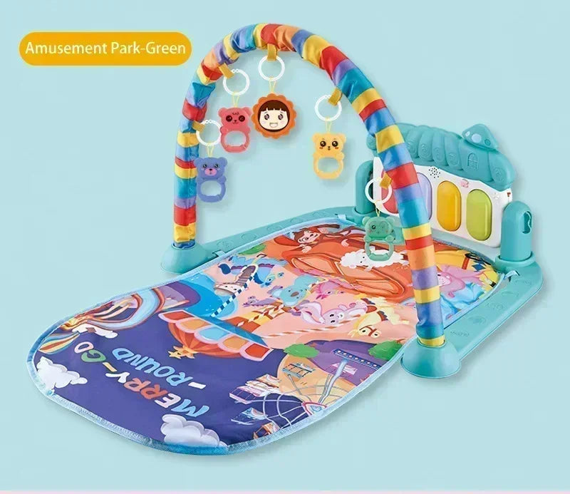 Baby Music Pedal Piano Play Mat – Newborn & Toddler Toy, 0-1 Years, Perfect Christmas Gift & Maternity Product