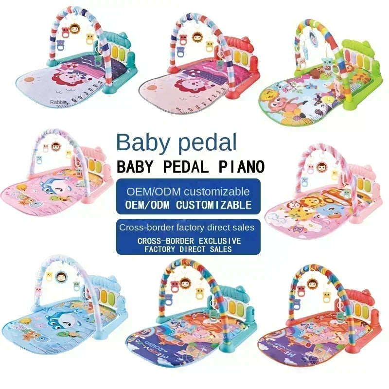 Baby Music Pedal Piano Play Mat – Newborn & Toddler Toy, 0-1 Years, Perfect Christmas Gift & Maternity Product