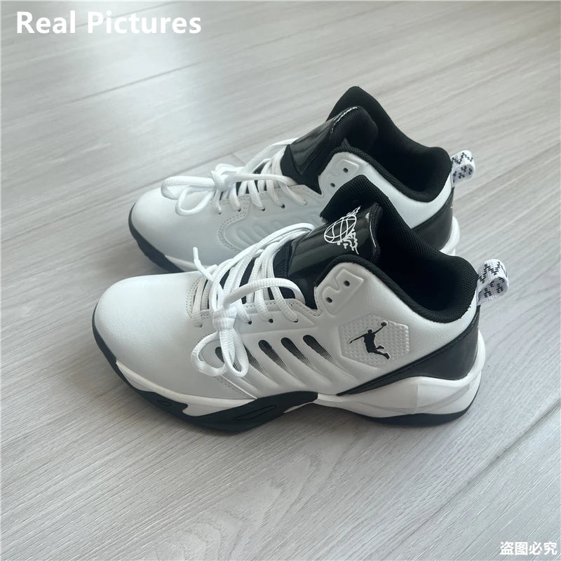 Men's Basketball Shoes – Breathable, Cushioned, Non-Slip Athletic Sneakers for Sports, Gym, and Training, Unisex Design