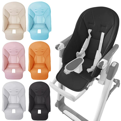 Baby Stroller & Dining Chair Leather Cushion – PU Composite Sponge Seat Cover for Baby Chairs, Accessories & Protection