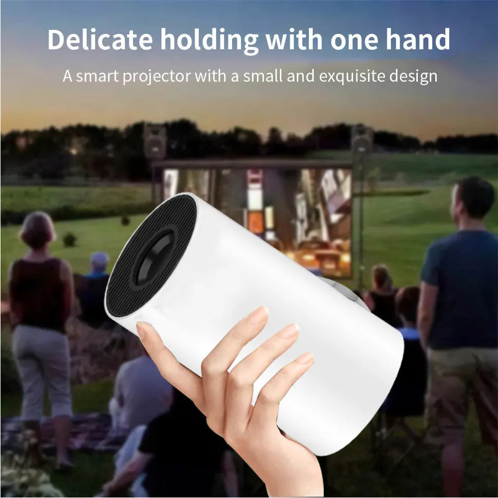 4K Portable Android LED Home Theater, 1280x720P Mini Protector for Movies & Phone