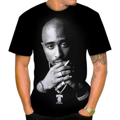 Fashionable Hip-Hop Streetwear for Men & Women, Casual Cool T-Shirt